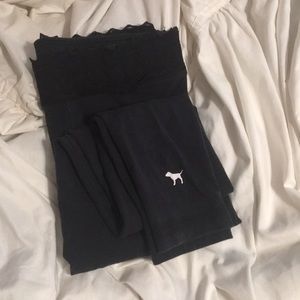 Victoria’s Secret Pink black Leggings